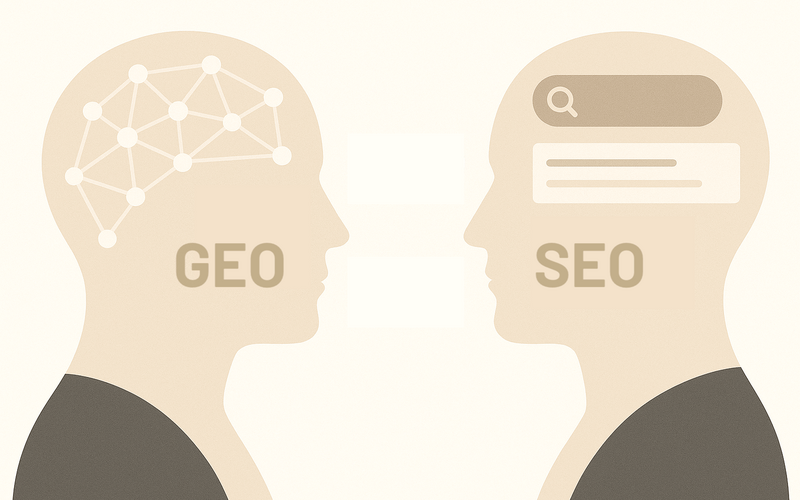 GEO (SEO für KI): Sichtbar in KI-Übersichten von Google & ChatGPT-Antworten