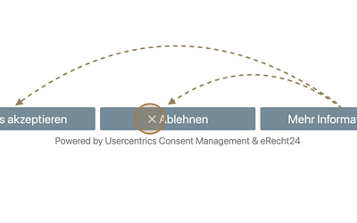 eRecht24 Usercentrics Consent anpassen