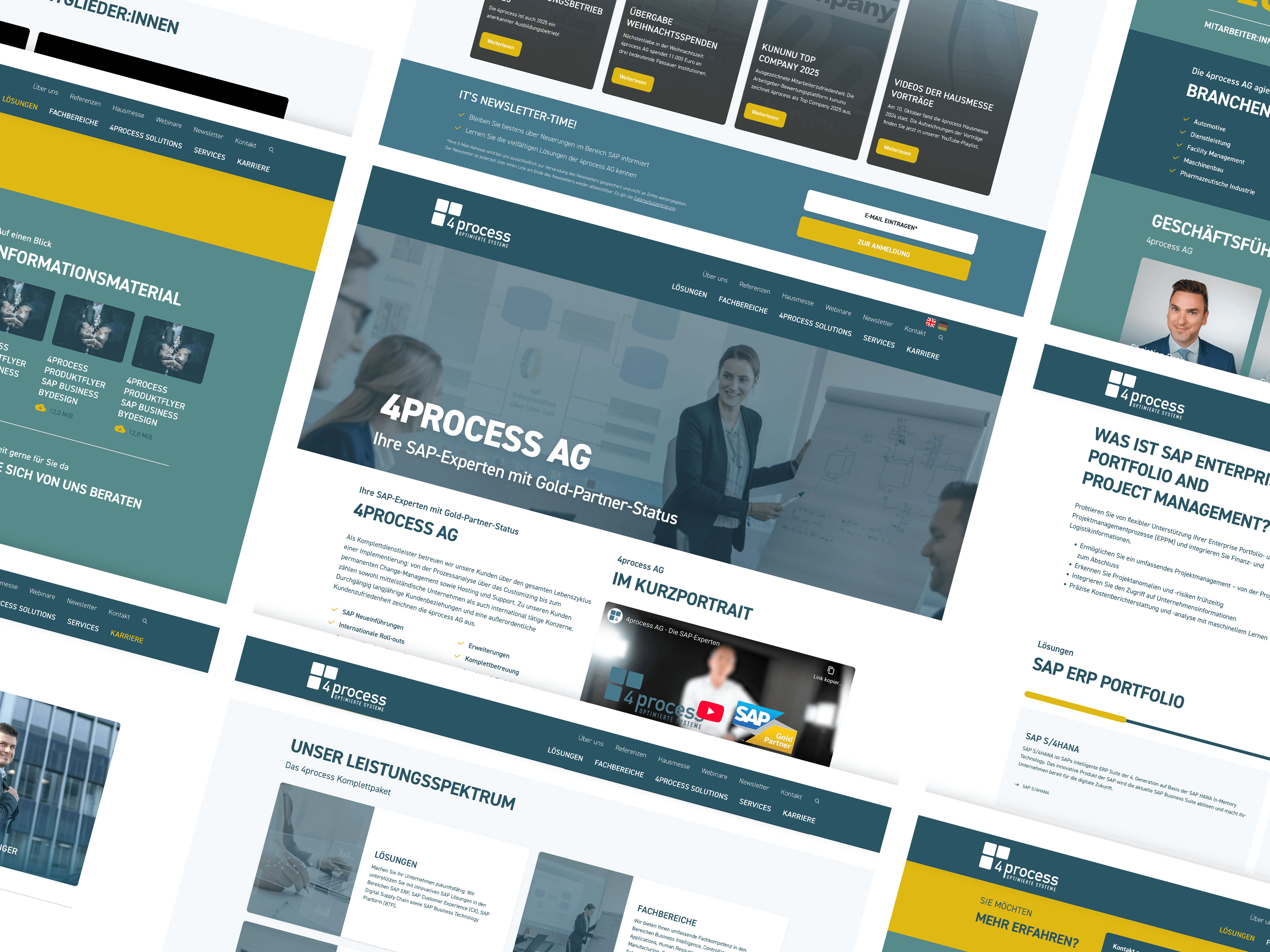 Gestaltungselemente Webdesign 4process