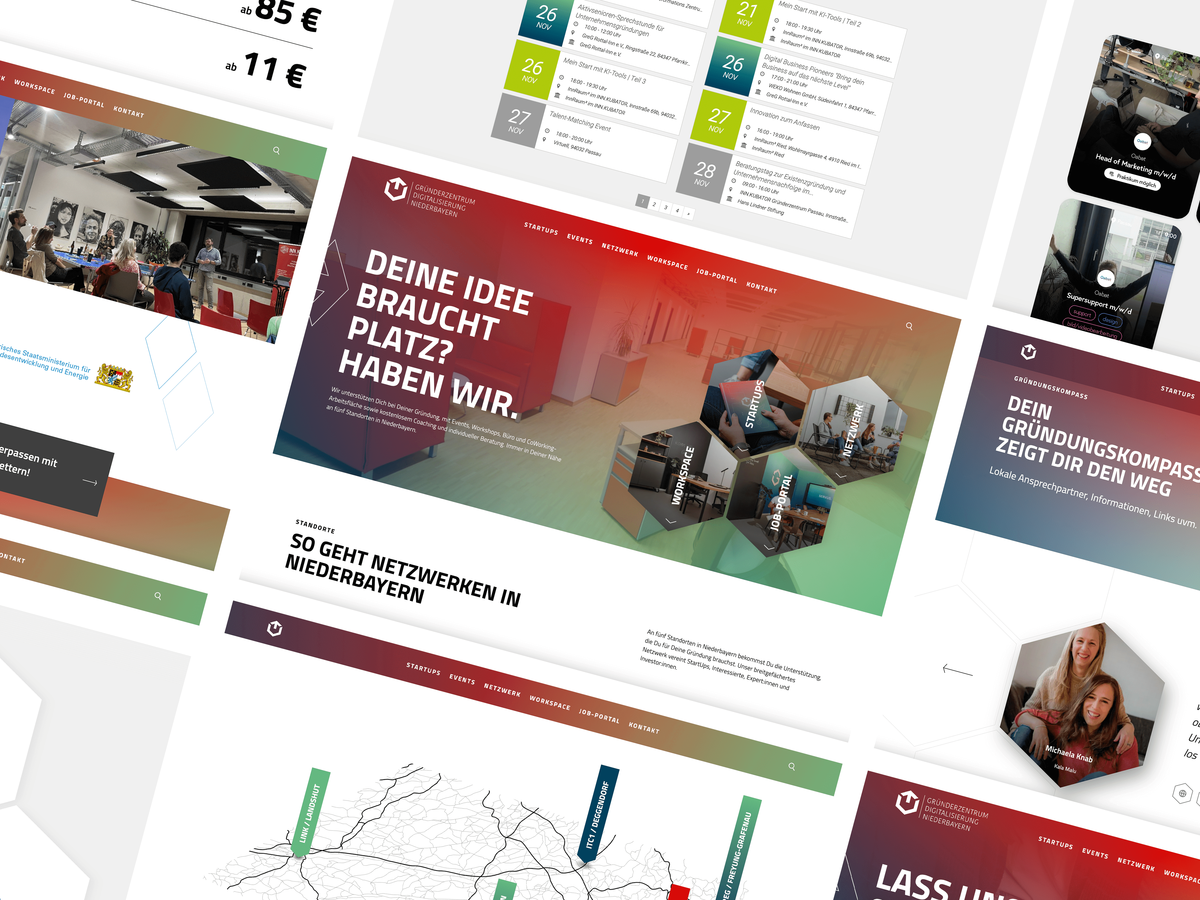 Gestaltungselemente Webdesign GZDN