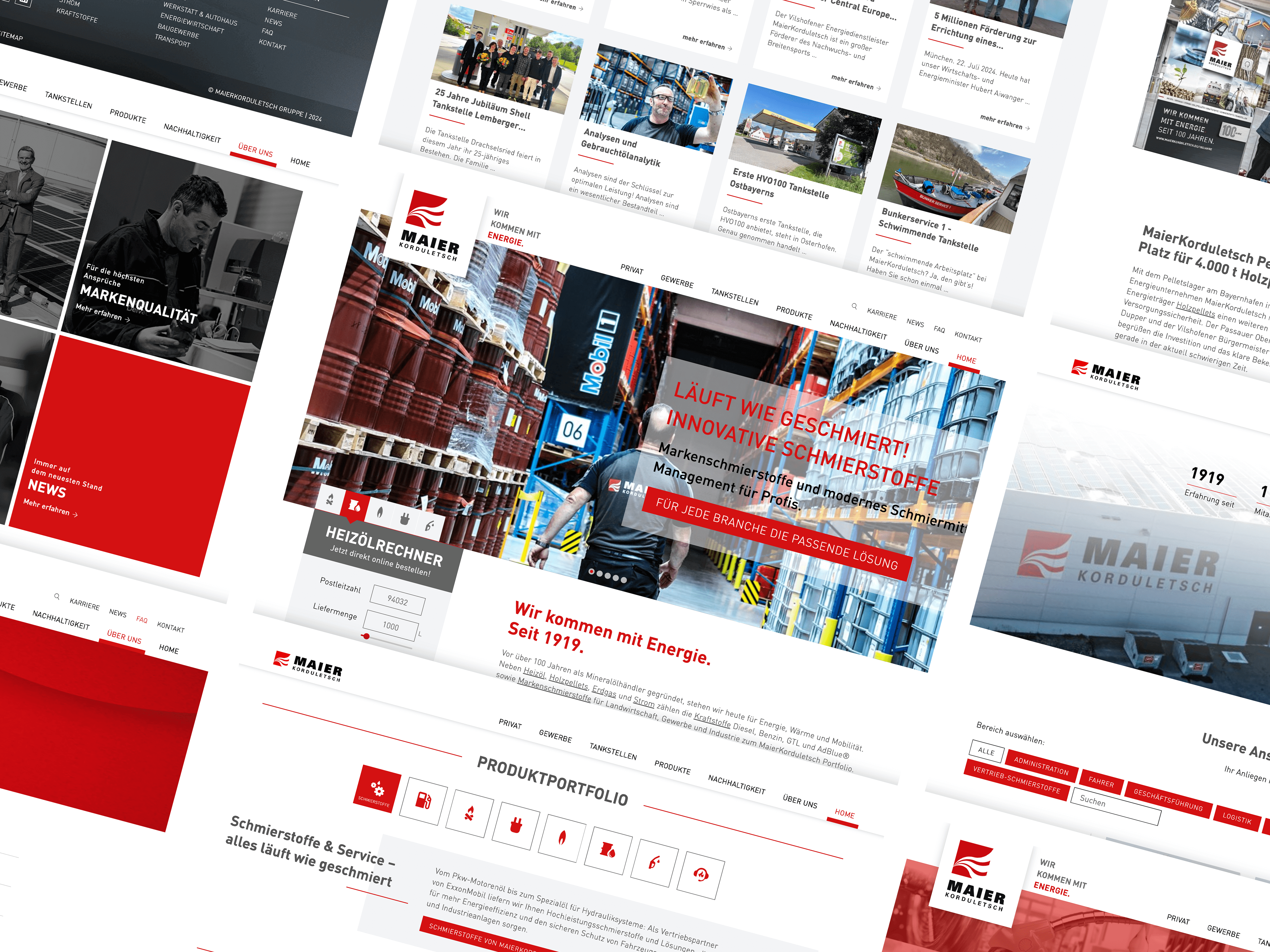Gestaltungselemente Webdesign MaierKorduletsch