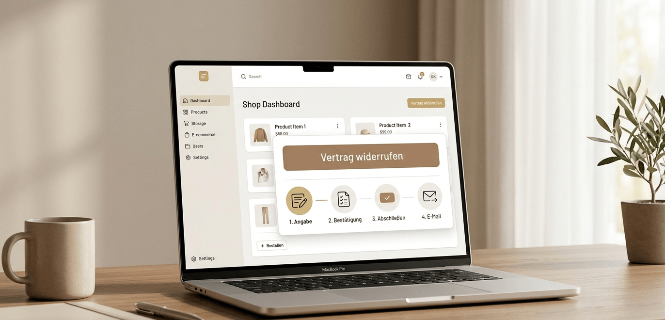 Widerrufsbutton ab Juni 2026